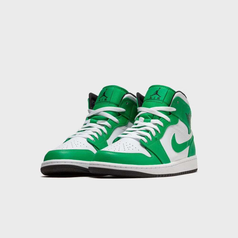 Air Jordan 1 mid Lucky green/black-white