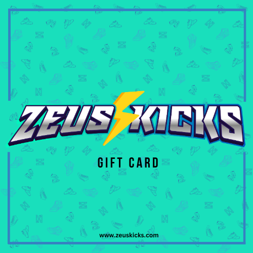 Zeus Kicks Gift Card