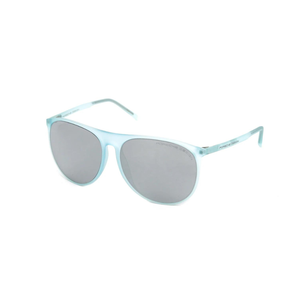 PORSCHE DESIGN Grey Oval Unisex Sunglasses