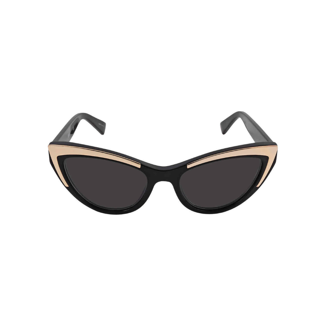 MOSCHINO Grey Cat Eye Ladies Sunglasses