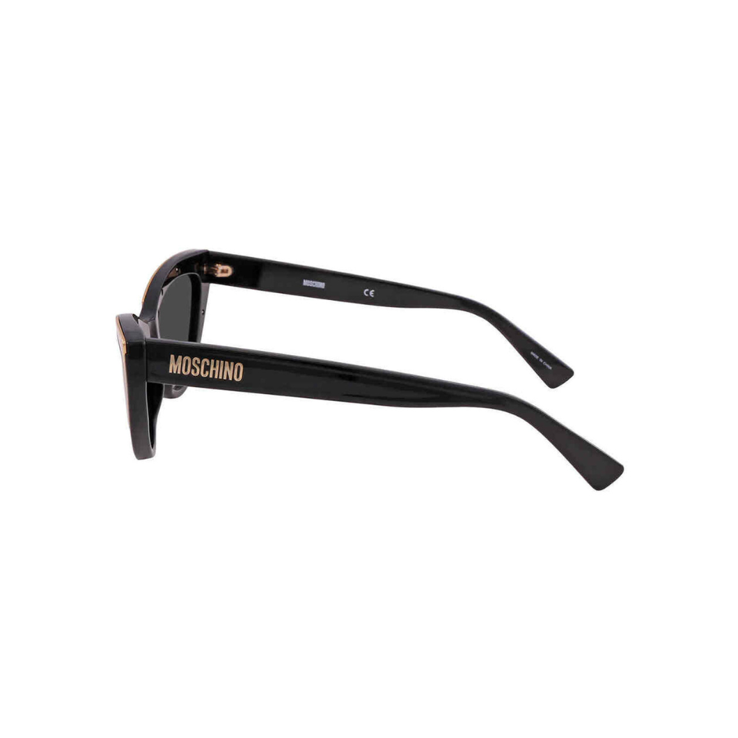 MOSCHINO Grey Cat Eye Ladies Sunglasses