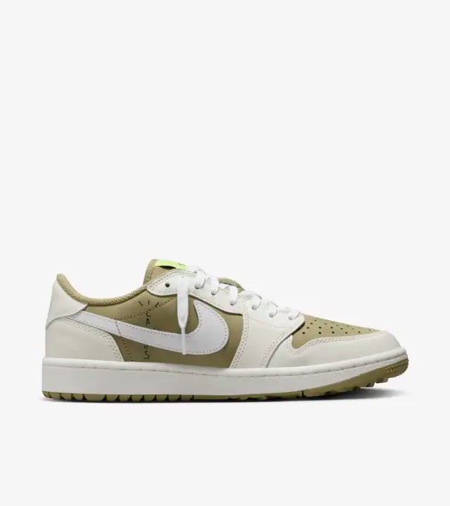 Air Jordan 1 Low Golf x Travis Scott Neutral Olive