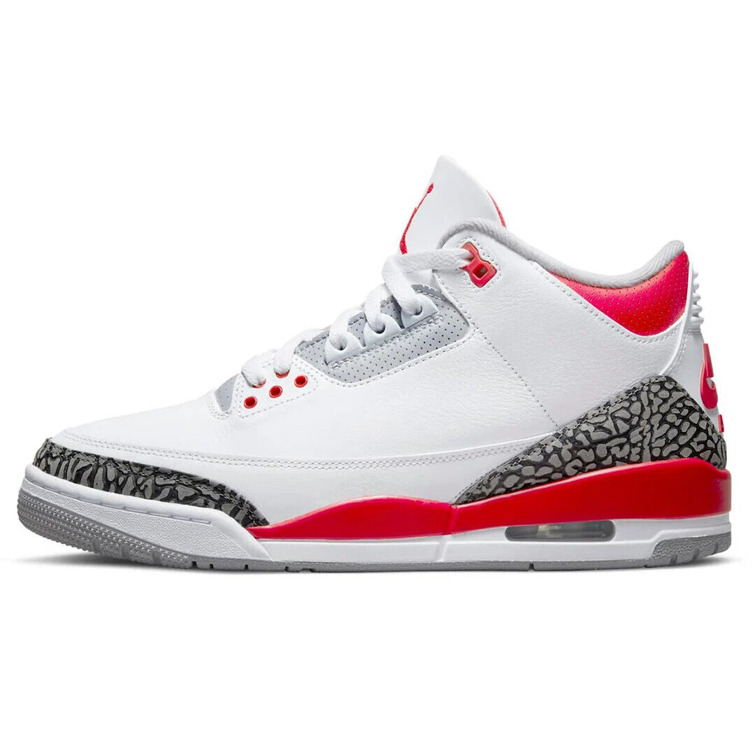 Air Jordan 3 Retro White Cement Fire Red