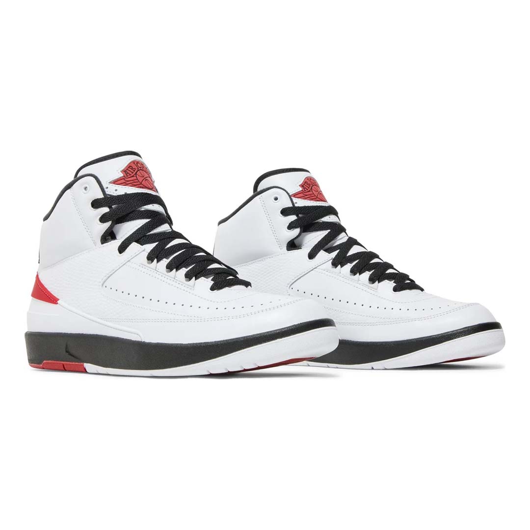 Air Jordan 2 Retro White Varsity Red Black