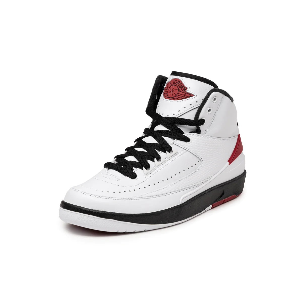 Air Jordan 2 Retro White Varsity Red Black