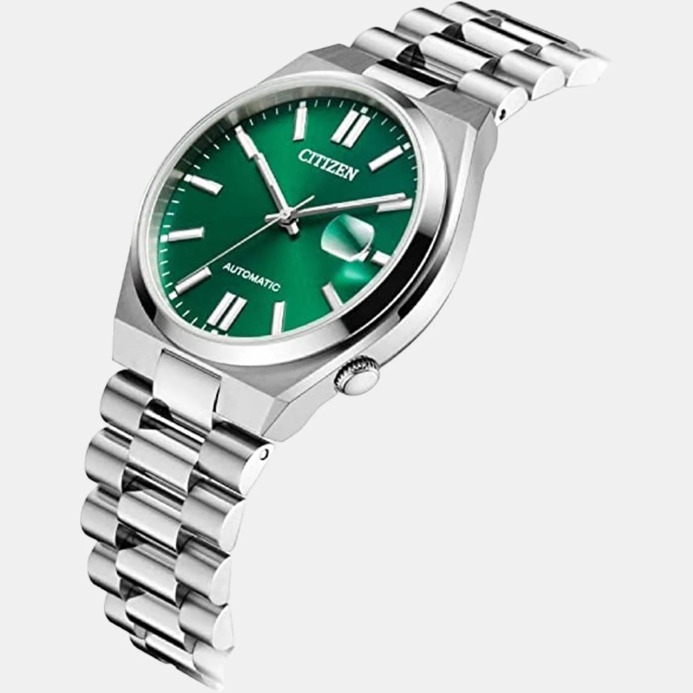 Citizen Tsuyosa Collection Men's Green Analog Stainless Steel Watch NJ0150-81X