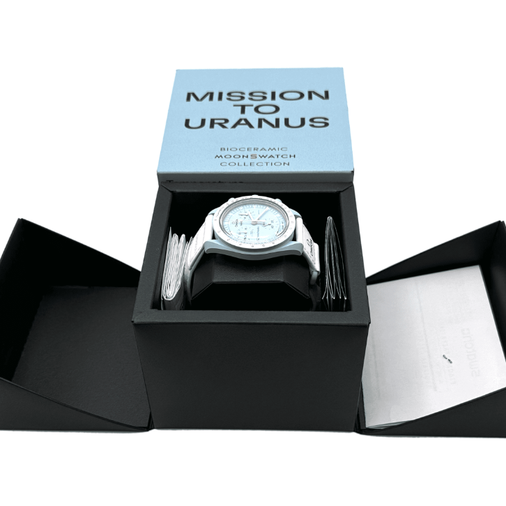 Omega X Swatch Bioceramic Moonswatch Collection - Mission to Uranus