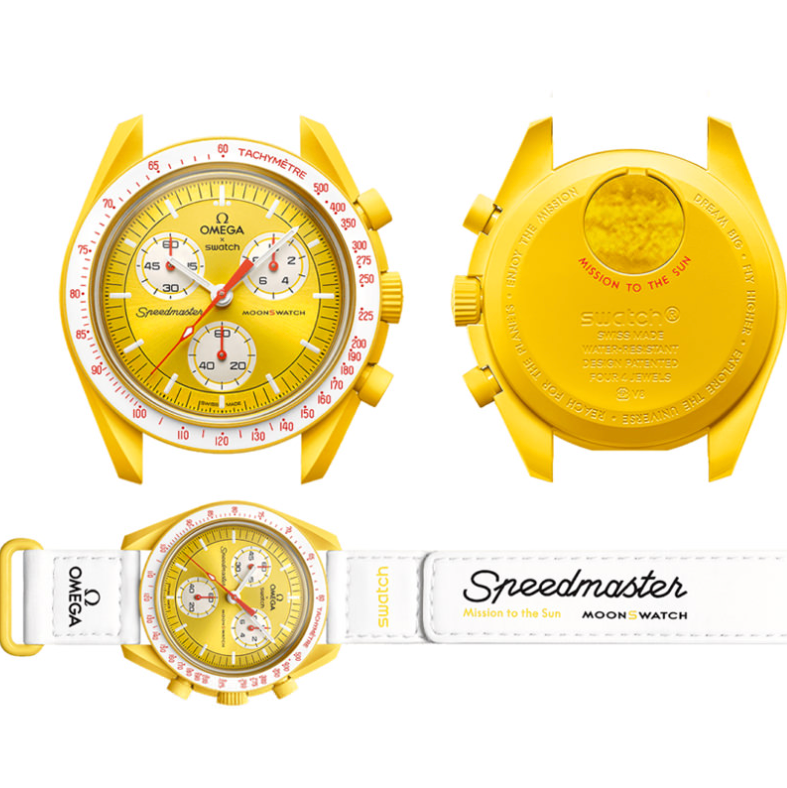 Omega X Swatch Bioceramic Moonswatch Collection - Mission to Sun 