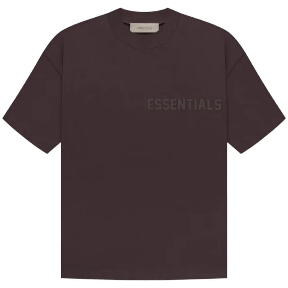 FEAR OF GOD ESSENTIALS SS TEE PLUM