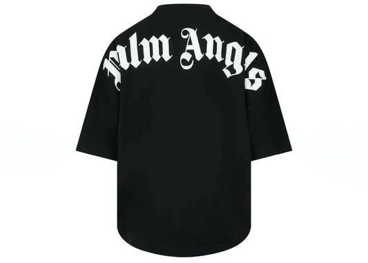 Palm Angels Classic Logo Print T-Shirt Black