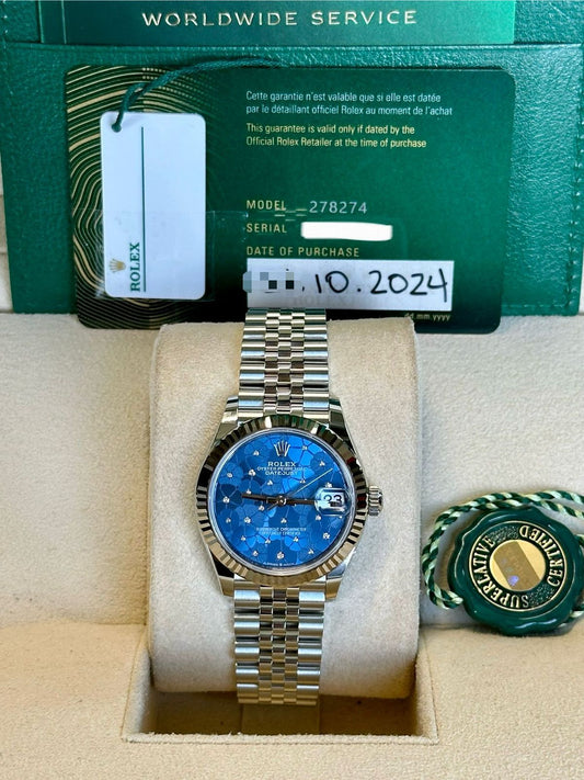 Rolex Datejust 31 Oystersteel and Everose Gold Women's Watch