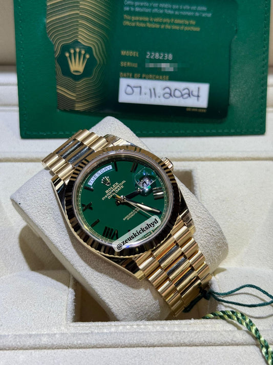 Rolex Day-Date 40 Presidential Yellow Gold McGregor Edition