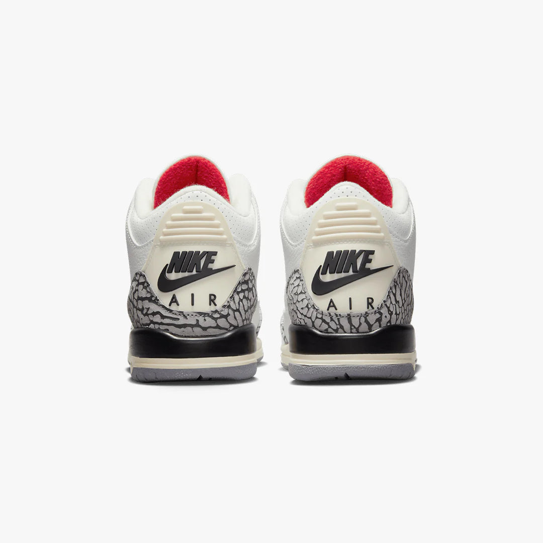 Air Jordan 3 Retro Summit White Cement Fire Red