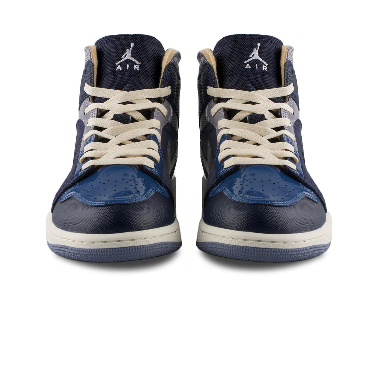 Air Jordan 1 Mid Se Craft Obsidian/White-French Blue