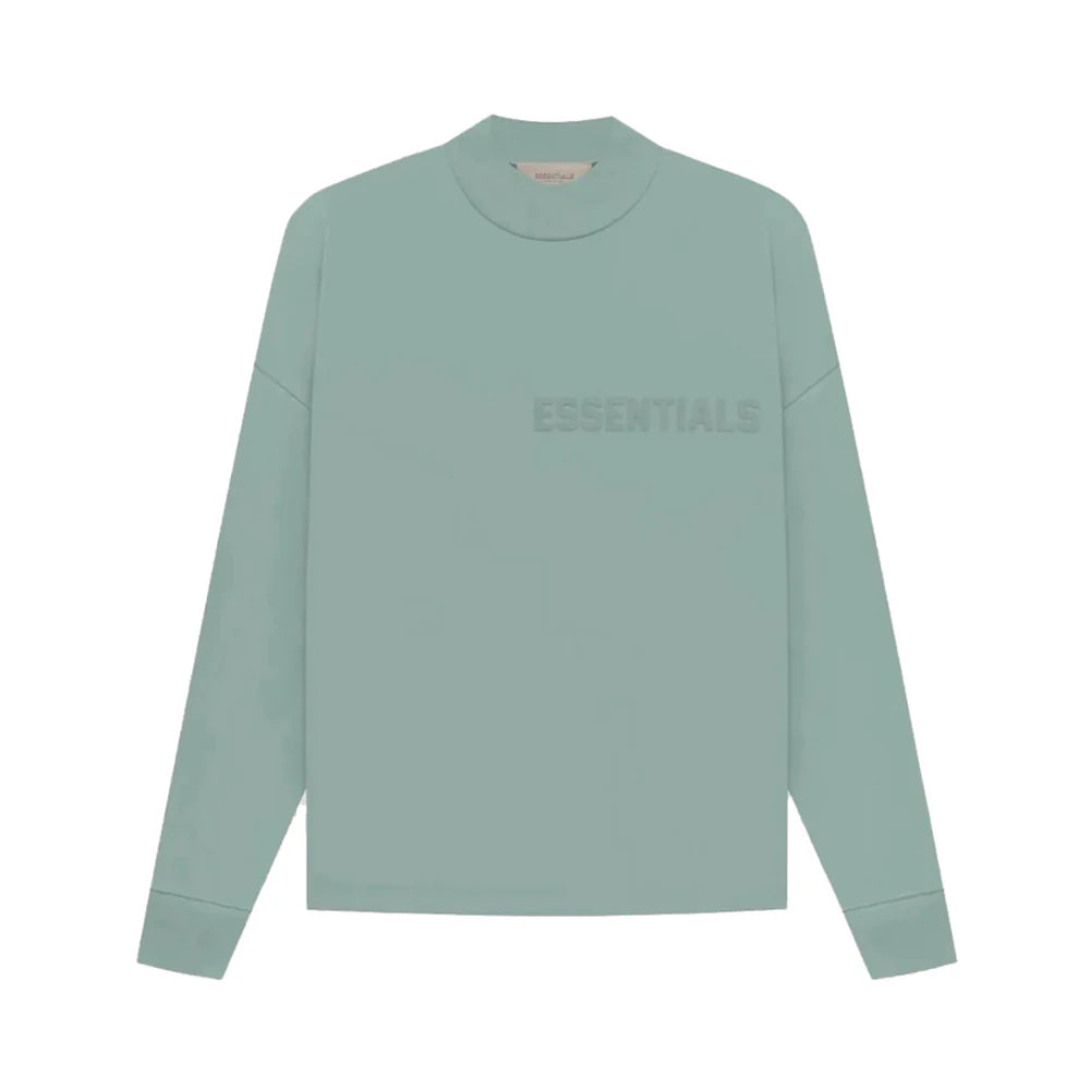 FEAR OF GOD ESSENTIALS LS TEE SYCAMORE