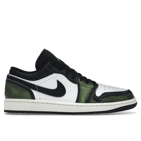 Air jordan 1 low se black electric green