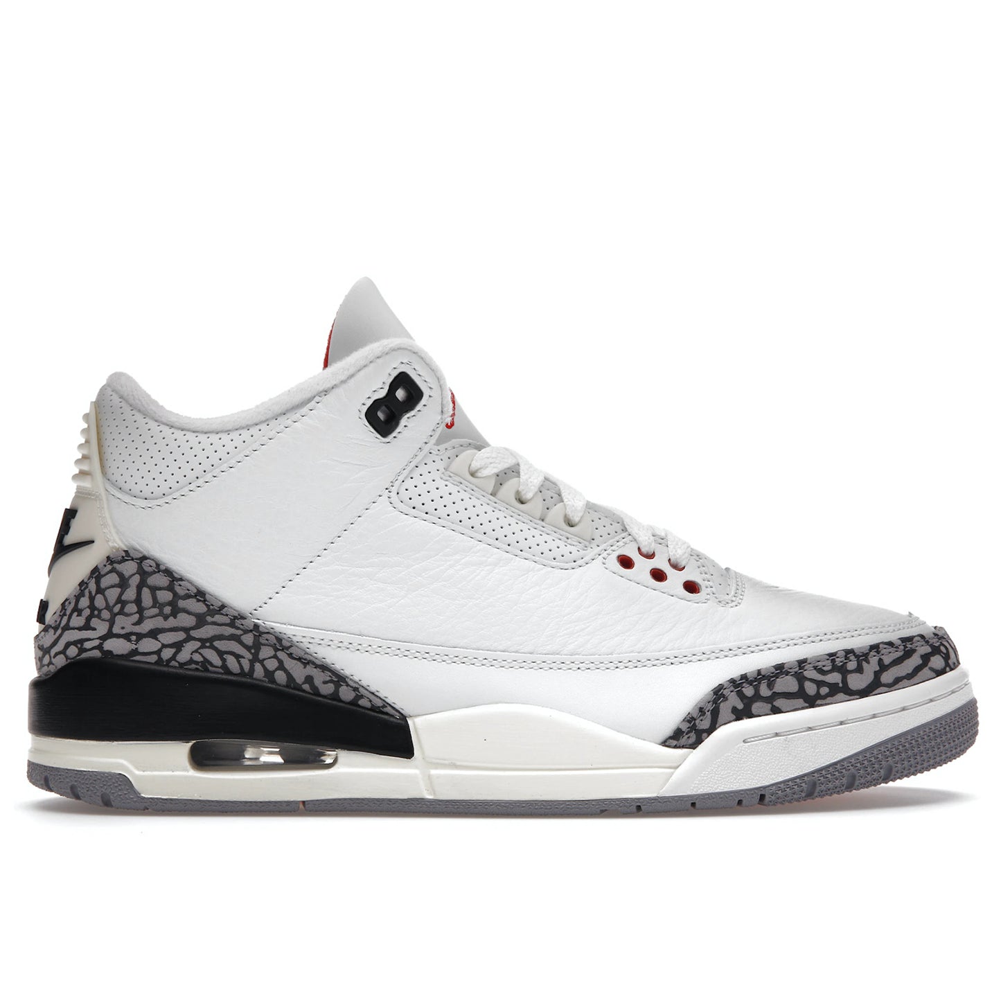 Air Jordan 3 Retro Summit White Cement Fire Red